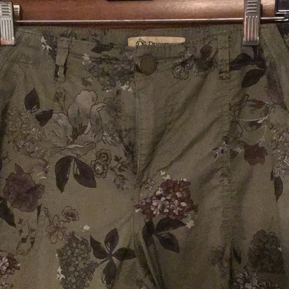 Democracy chopped 6 pocket pants